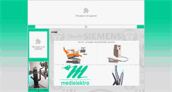 Desktop Screenshot of medielektro.co.rs